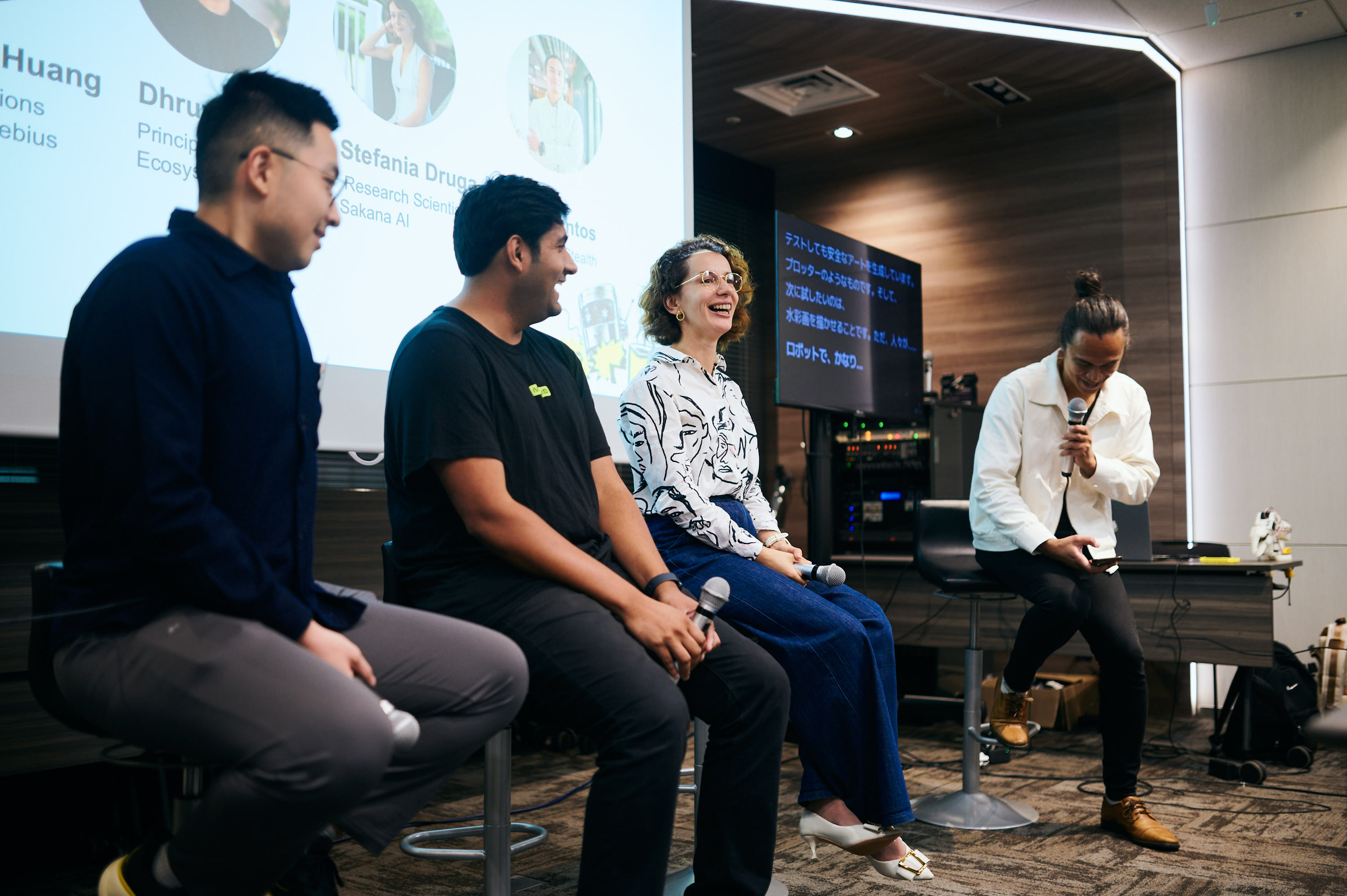 Hands-on session at Builders & Brews Tokyo, co-hosted by CODAS and Nebius — photo via CODAS